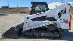 2023 Bobcat T870 High Flow Compact Track Loader 629 Hrs Cab A/C Clean