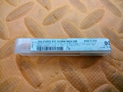NEW MA FORD 3.5mm Dia. Screw Machine 118-DEG CARBIDE Drill Bit 22613780 USA