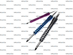 4.0mm Titanium Headless Threaded Fastener Precision Alloy Multiple Length 70 pcs
