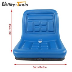 Blue Seat Easy To Install For Ford / New Holland 1110 1210 1310 1510 1710 1910