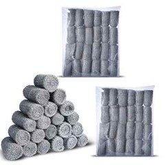 Steel wool 48 pcs grade 0000 finest furniture cleaning mice control SIMBASTEEL