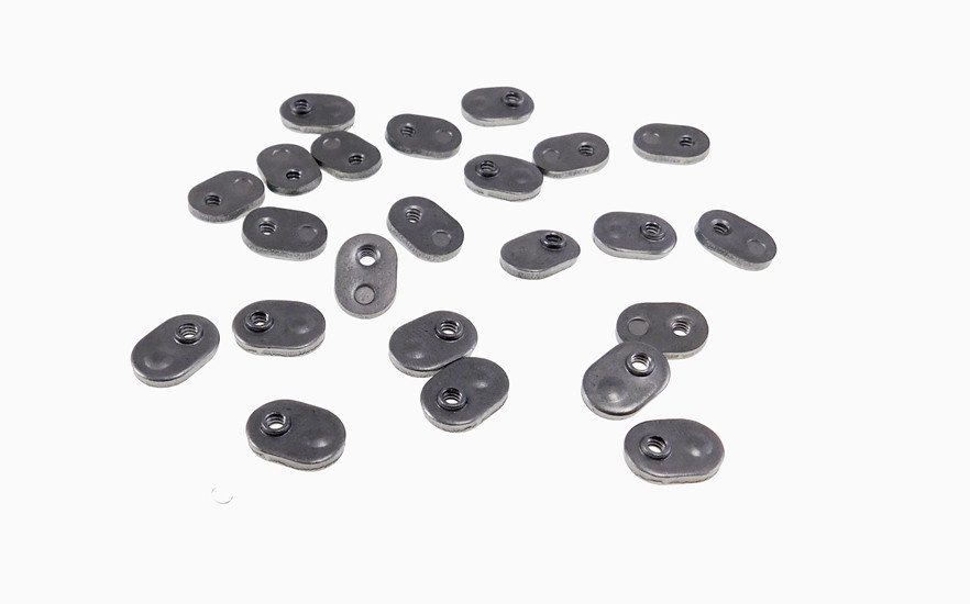 25 Pack #10-24 Spot Weld Nuts – Single Tab – W/Target PN 1510