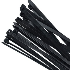100Pcs 18″ Cable Ties Heavy Duty 50 LBS Ultra Nylon Wrap Wire Zip UV Resistant