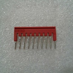 Phoenix Contact 3213056 Jumper Terminal Block 10POS Flat Pin – Lot of 13