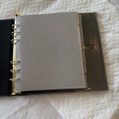 Hallmark Classic Address Book Faux Leather Ringbound Free Shipping