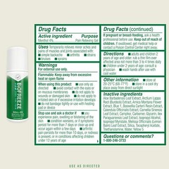 Biofreeze Roll-On Pain-Relieving Gel 3 FL OZ, Green (Pack Of 2) Topical Pain Rel