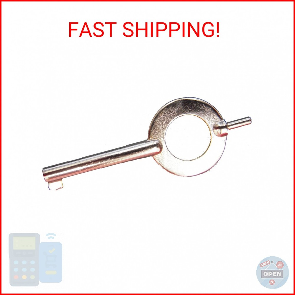 Rothco Standard Handcuff Key, Nickel Plated