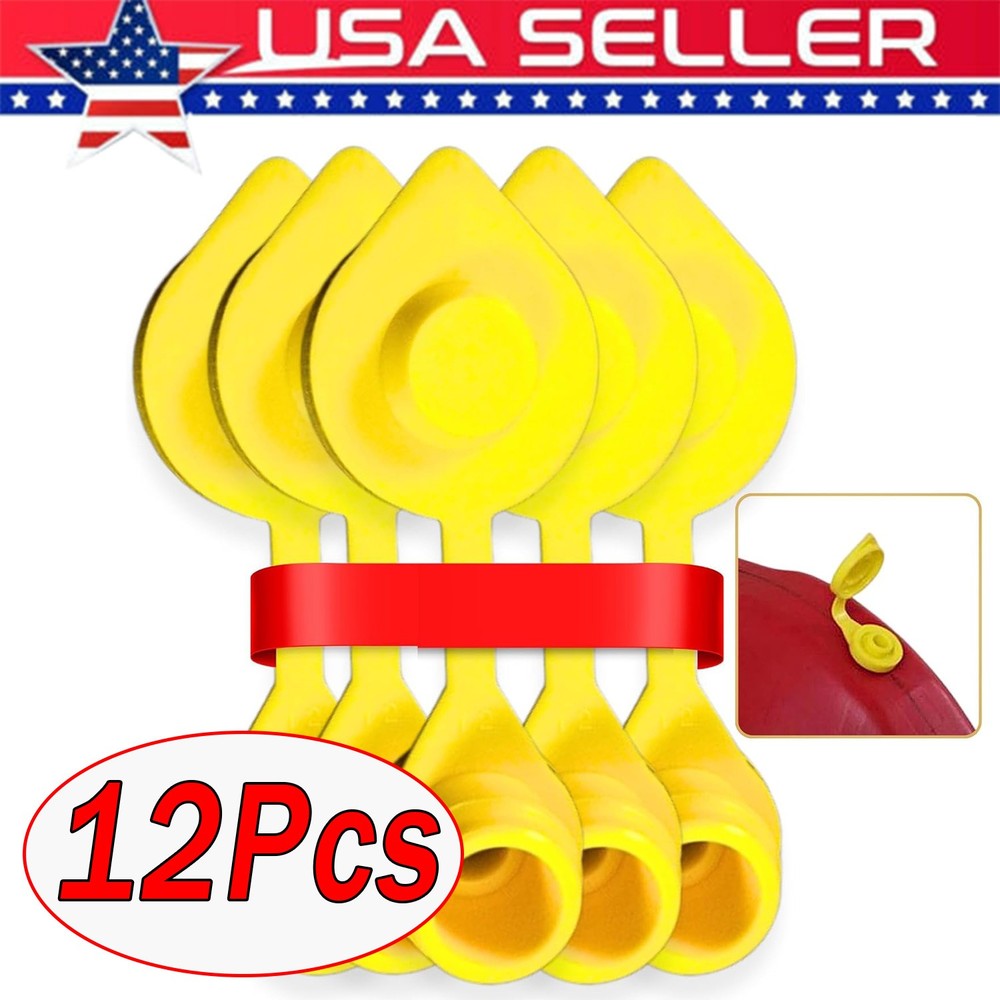 12 Yellow Fuel Gas Can Jug Vent Cap Blitz Wedco Scepter Essence Midwest Eagle