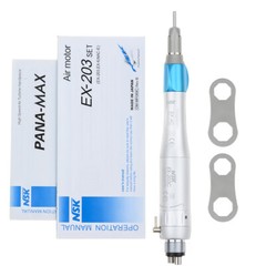 NSK Type Dental PANA MAX High Speed Handpieces Push Button+Low Speed EX203C 4/2H
