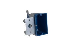 5 Pack 1-Gang New Work Switch/Outlet Box with Adjustable Bracket, ETL, 21 Cu In