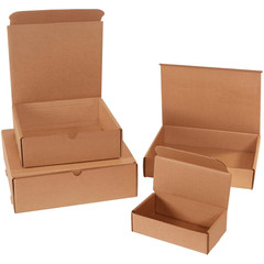 BM13104K 13″L X 10″W X 4″H, Kraft (Pack of 50)