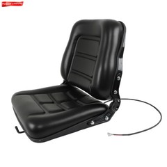 Fold Down FORKLIFT SEAT FITS FOR CLARK CAT HYSTER YALE TOYOTA MITSUBISHI