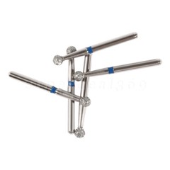 50Pcs Dental Diamond Ball Round Burs FG 1.6mm for High Speed Handpiece BR-30 SA