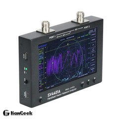SV4401A 50KHz-4.4GHz Handheld Vector Network Analyzer Antenna Analyzer 7″ Screen
