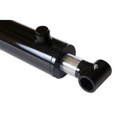 Hydraulic Cylinder Welded Double Acting 2.5″ Bore 14″ Stroke Cross Tube 2.5×14