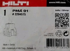HILTI MAGNETIC HIGH FOOT RAIL ADAPTER BRACKET/Multi Dir Laser – PMA 91 2204575