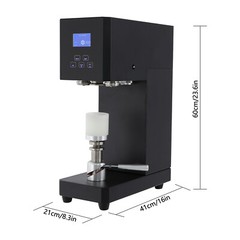 Semi Automatic Pop Can Sealing Machine Cola Can Sealer Container Plastic Bottles