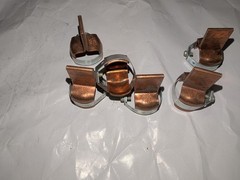 NEW LOT OF 6 GENUINE BUSSMANN BUSS No. 616 REDUCERS 3 PAIRS