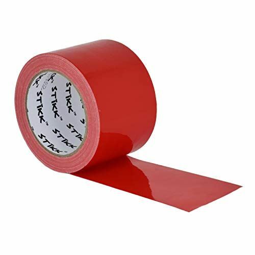 3″ x 25 yd 7.5 Mil Thick Red Duct Tape PE Coated Weather Resistant (2.83 in 72MM
