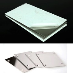 201 Stainless 8K Steel Mirror Polished Plate Sheet Thickness 1mm/1.5mm/2mm/3mm