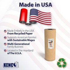 Large Brown Kraft Paper Roll – 24″ In x 1200′ Ft Long – Crafts, Packing Shipping