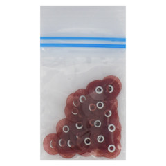 12.7mm 200x Dental Finishing Polishing Discs Wheels Coarse+Fine+Medium+Superfine