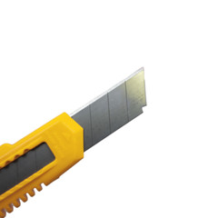 8 Safety Box Cutter Utility Knife Tool Retractable Snap Off Razor Blade YELLOW