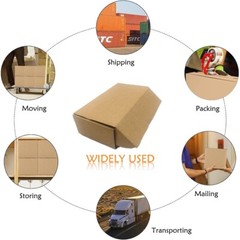 10-100pcs Shipping Supplies 10 Pack 5″x2.7″x1.5″ Cardboard Mailers for Jewelry