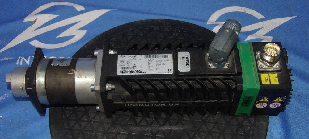 Unimotorum 75umb300cacab 824528 3000RPM Servo Motor w/ BGT600 Gearbox + 1 Yea…