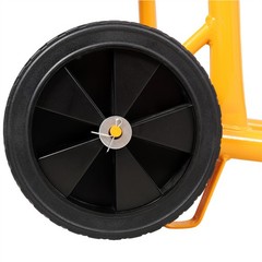 360W Foldable Electric Rotary Soil Sieve Machine Steel Screen Aperture 11MM 20MM