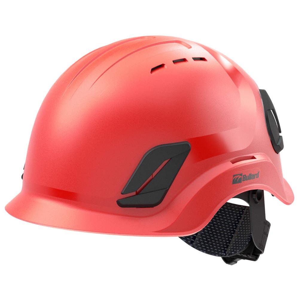 BULLARD C10VRDAMR Climbing Helmet,Type 1,Class C,Ratchet 60VZ11