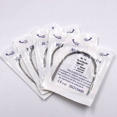 10 Packs Dental Ortho Archwire Super Elastic NITI Arch Wire Ovoid/Natural/Square