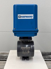 HAYWARD Actuated 1-1/2″ PVC TU Ball Valve EPDM EATBH115STE Actuator EADAD1110