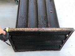 Commercial Baguette Pan 4 Loaf Size 25.75 x 3.78 Heavy Duty Perforated 26×18