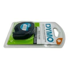 Lot of 4 Dymo LT White Plastic Label Refills 1/2″ x 13′ Dymo LetraTag 91331