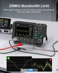 FNIRSI 2D15P 100MHz Digital Oscilloscope Multimeter DDS Signal Generator 3 in 1