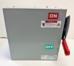 Siemens SLVBH4614G Sentron 30A Fusible Bus Plug 600V 4 Wire IP55 200kA
