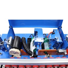 Straight Line Automatic Edge Banding Machine 110V Double-sided Adhesive Coating