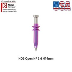 US Dental Nobel Conical Connection Impression Coping Open Tray NP/RP Ø3.6/5.0mm