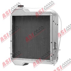 4 Row 62MM Radiator Fit Case Backhoe 570 580SSL 590SL 4300 P85 234876A1.234882A1