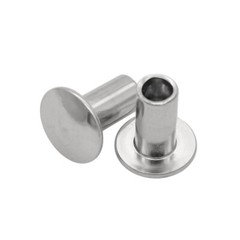 A2 Stainless Semi Tubular Rivet M1.5-M8 Mini Truss Head Semi Hollow Shank Rivet