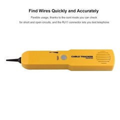 RJ11 Cable Finder Tone Generator Probe Tracker Wire Network Tester Tracer Kit