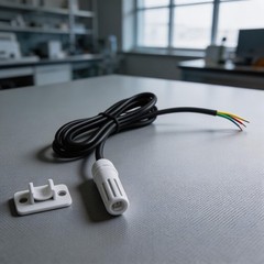 Compact I2C Temperature Humidity Sensor AHT20 with Wired Probe 1 for 2 3