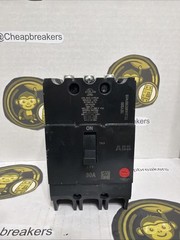 GE / ABB TEY330 3 Pole 480V Circuit Breaker – Clean Tested And Working