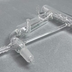 Chemglass Vigreux Distillation Head Jacketed 100mm Column