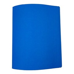 25 Count Oxford Letter Size Light Blue Panel & Border Front Report Cover
