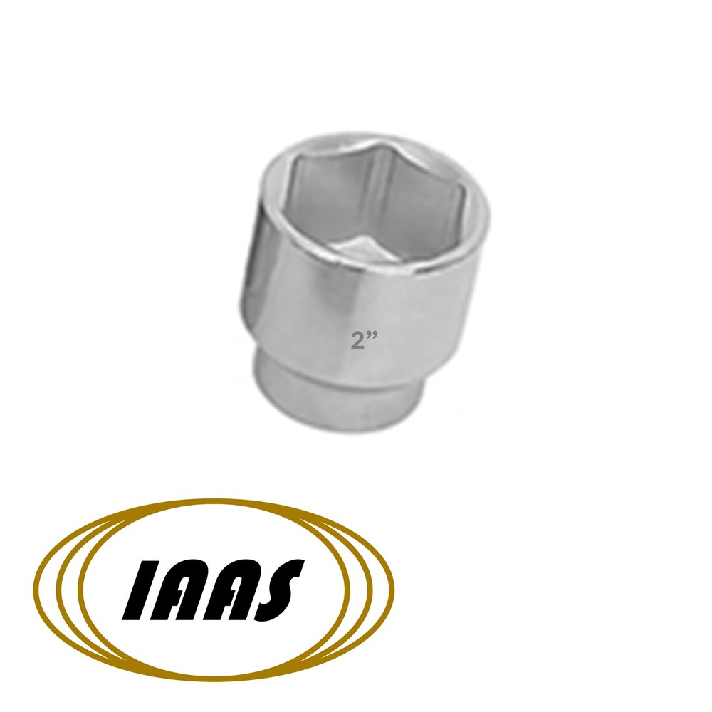 2″ x 3/4 in Drive / Chrome Plated / Drop Forged / 6 Point Socket by IAAS