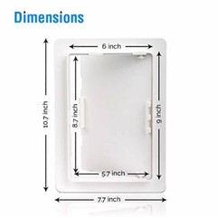 Access Panel for Drywall & Ceiling with Door, ABS Plastic for Plumbing & Electrc
