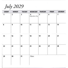 Horse Cow Farm Animals 3 Year Pocket Calendar Planner 2026 – 2028 Notepad