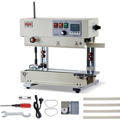 Continuous Bag Band Sealing Machine, 0.24-0.47 in Seal Width, Vertical Band S…
